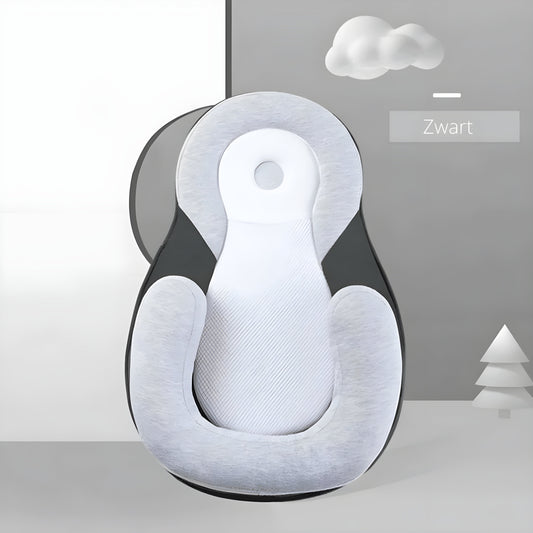 Almohada para bebé NestleNap – Almohada ergonómica para un sueño seguro y plano