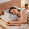SILENZA PILLOW – Ergonomisches Nackenstützkissen mit Memory-Schaum für erholsamen Schlaf