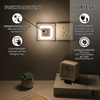 LED Nachtlicht Set mit Sensor – platzsparend & energiesparend