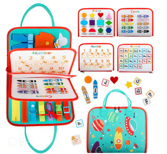 WonderTots – Montessori-Sinnesbuch für kleine Entdecker | Farben, Formen & Texturen erleben