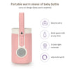 MamaGo Pro – Calienta biberones portátil y bolso para pañales con cuna integrada para bebé