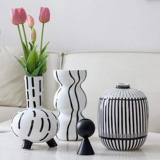 HANAMI – Elegante keramische vaas voor stijlvolle ruimtes