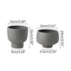 DALINA – Vase en céramique intemporelle pour une ambiance élégante