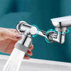 SplashTurn - Robinet pivotant à 1080° avec protection contre les éclaboussures