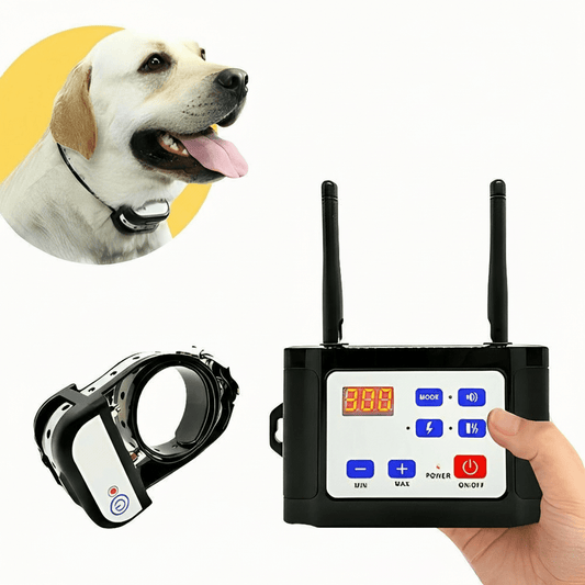 PETSECURE – Sistema inalámbrico de seguridad y entrenamiento para perros