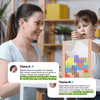Ecoblock Tetris tablero – juego de rompecabezas de madera para niños y adultos – diversión sostenible para entrenar el cerebro
