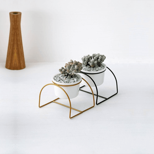 ELARA – Pot de fleurs élégant en forme de pont pour votre maison