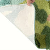 FlorSoft - Alfombrilla de baño extra absorbente con diseño de flores