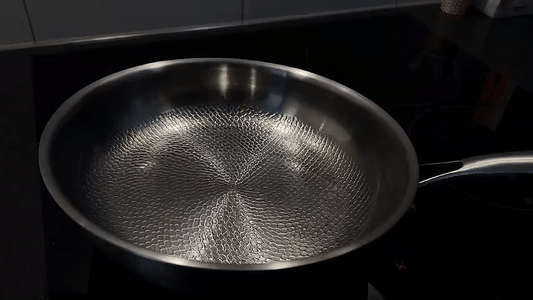TITAN-PREMIUM PAN – Onbeklede titanium pan voor extreme hitte & levenslang gebruik
