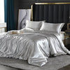 LuxurySet - Bettwäsche Seide/Satin, Bettdeckenset