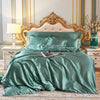 LuxurySet - Bettwäsche Seide/Satin, Bettdeckenset