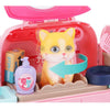 PetCare Playset – Mochila de juego portátil de veterinario con 16 accesorios