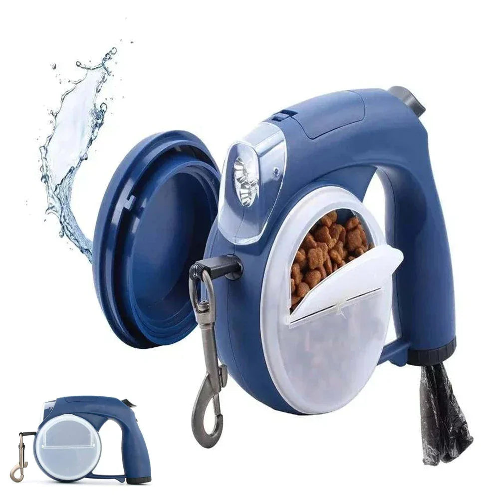 ADVENTUREPAWS ELITE RIEM – Verstelbare, waterdichte hondenriem met reflecterende naden