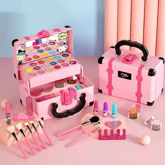 GlimmerJoy Kit de maquillage – Maquillage pour enfants pour jeu de rôle créatif et fête amusante