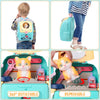 PetCare Playset – Mochila de juego portátil de veterinario con 16 accesorios