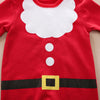 MiniMode Costume Festif – Grenouillère de Noël douce en coton pour la première fête de bébé