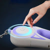 AutoLeash Glow – Guinzaglio automatico per cani con luce LED per passeggiate di giorno e di notte
