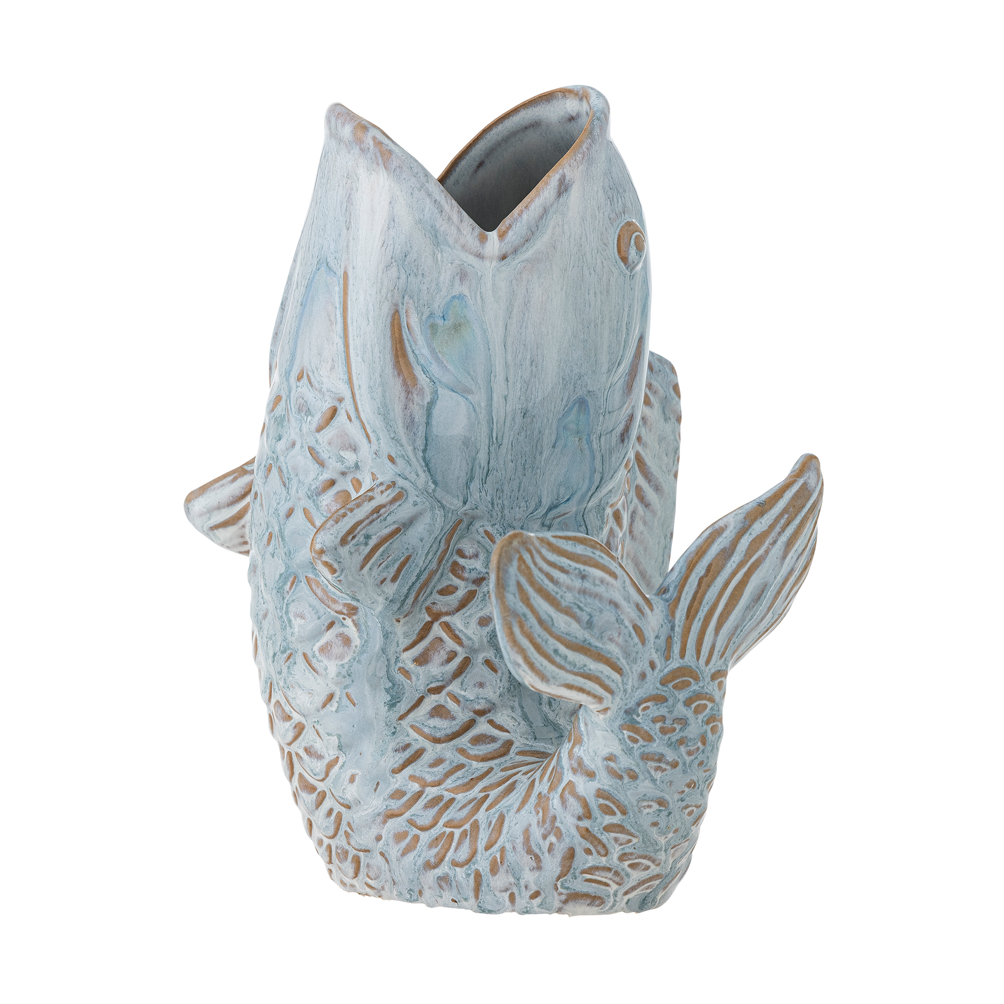 KOI Vase – Dekorative Fischvase aus Steingut