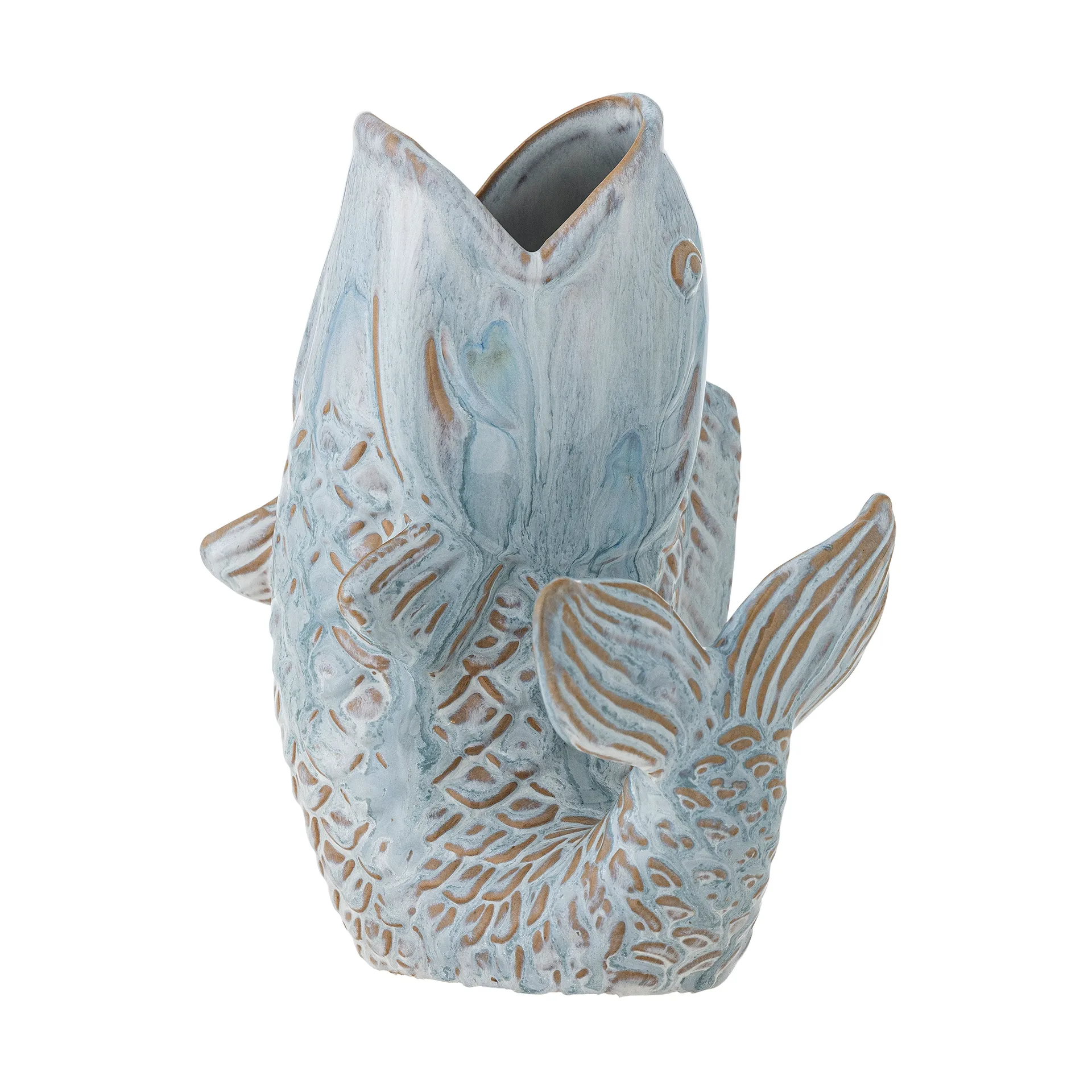 KOI Vase – Dekorative Fischvase aus Steingut