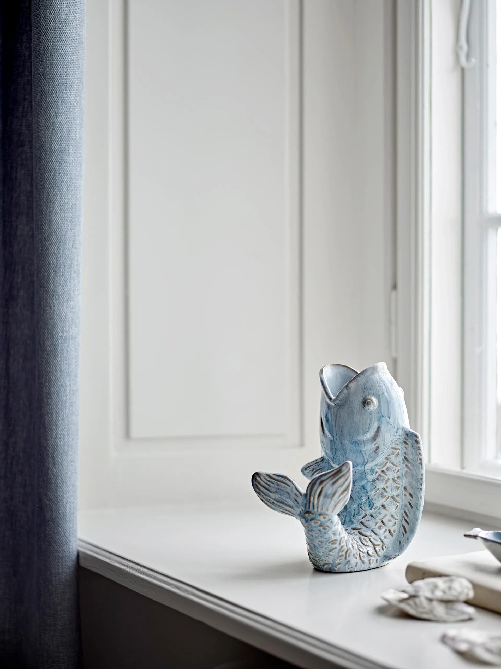 KOI Vase – Dekorative Fischvase aus Steingut