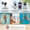 Wasserdichte Handyhülle – Transparenter Touchscreen Beutel mit Umhängeband für Strand, Schwimmen & Tauchen