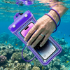 Wasserdichte Handyhülle – Transparenter Touchscreen Beutel mit Umhängeband für Strand, Schwimmen & Tauchen