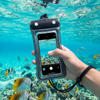 Wasserdichte Handyhülle – Transparenter Touchscreen Beutel mit Umhängeband für Strand, Schwimmen & Tauchen