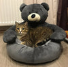 SAMIYA CUCCIA PER GATTI – Letto rotondo accogliente per un sonno sicuro del gatto