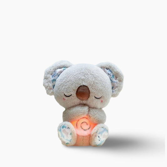 CalmBuddy Koala Rilassante – Peluche Respiratorio Calmante con Suono del Battito Cardiaco (30 cm)