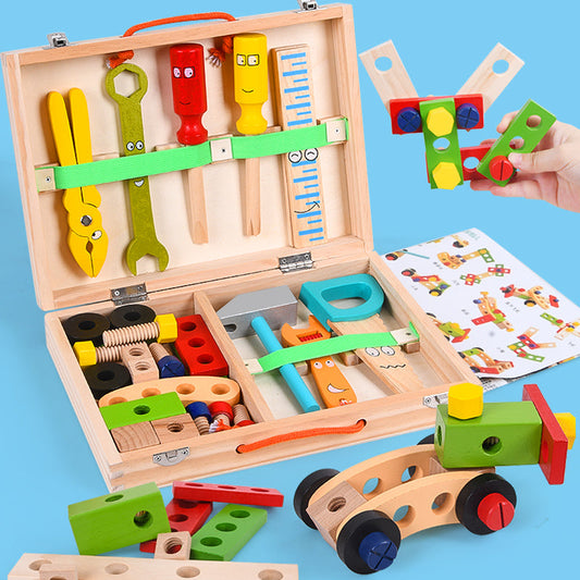 Buildaroo – Set creativo di costruzioni in legno per bambini | Stimola fantasia, motricità e capacità di risoluzione dei problemi