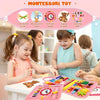 WonderTots – Montessori-Sinnesbuch für kleine Entdecker | Farben, Formen & Texturen erleben