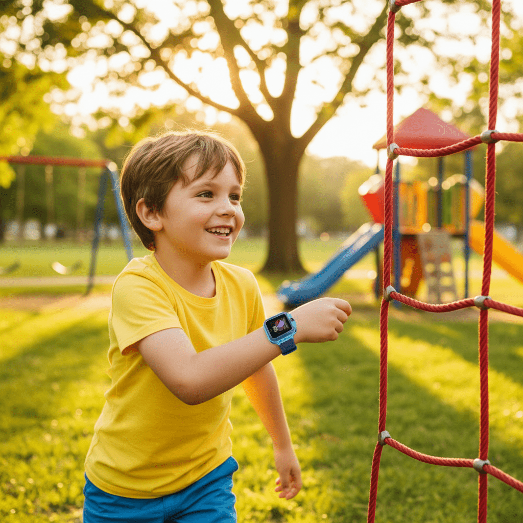 KIDWATCH – GPS Kinder-Smartwatch mit SOS-Funktion & Lernspaß