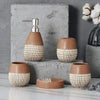 Hora - Set elegante di accessori per il bagno