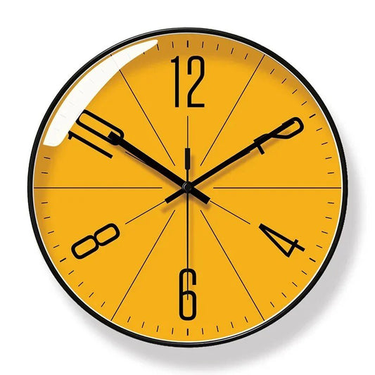 ScandiClock – Schwarze Wanduhr im Nordischen Stil – Präzise & Stilvoll für jedes Zuhause-1