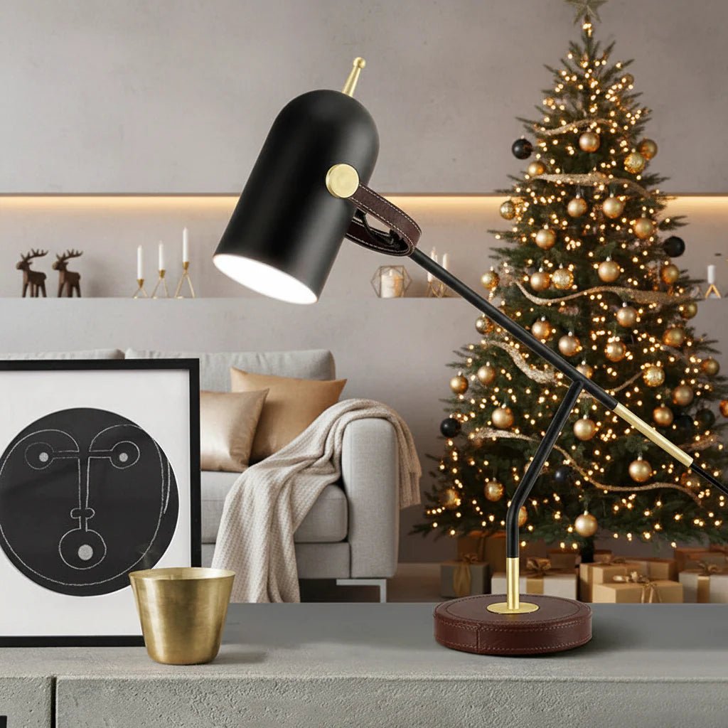 VIZALITE – Moderne Metall-Tischlampe für warmes LED-Umgebungslicht