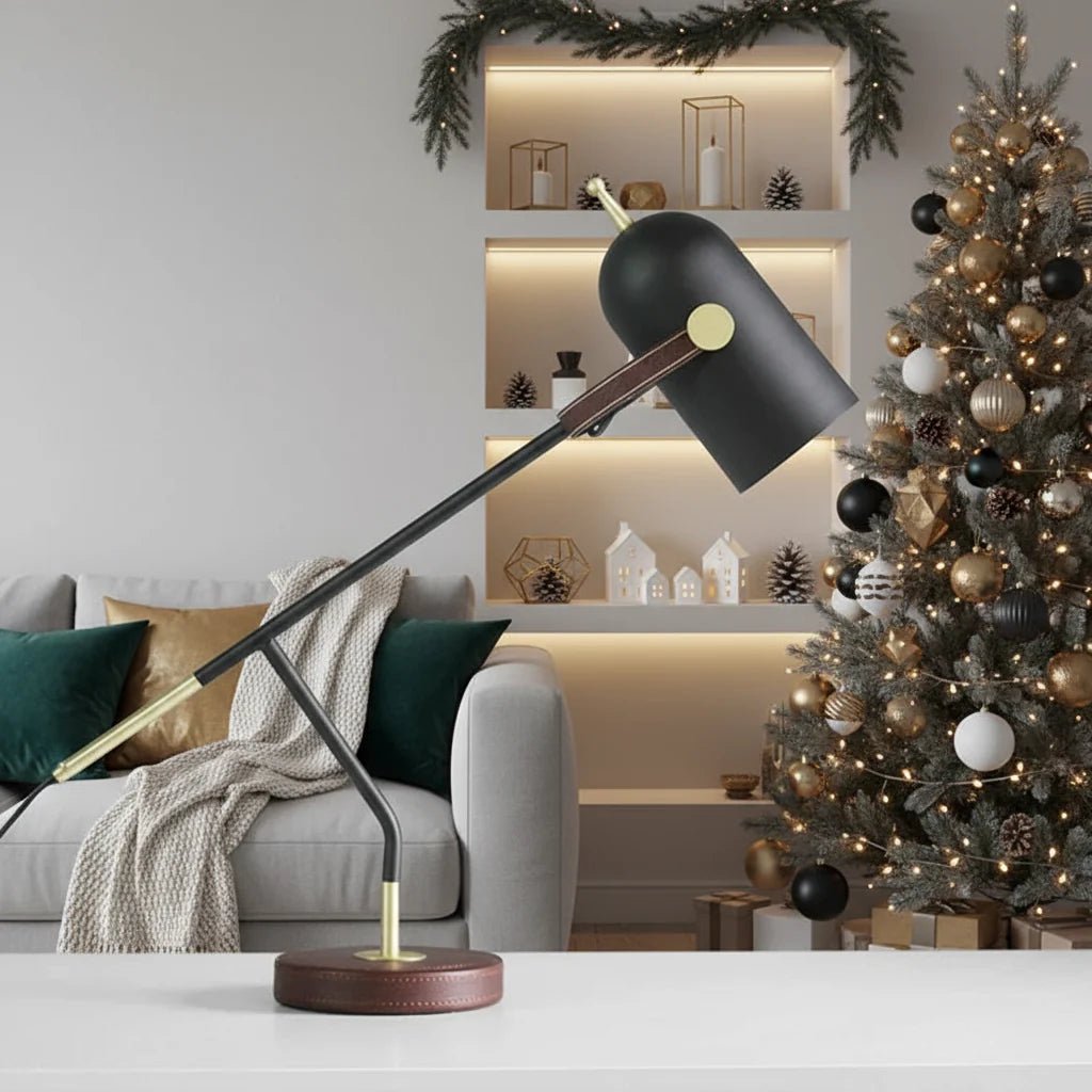 VIZALITE – Moderne Metall-Tischlampe für warmes LED-Umgebungslicht