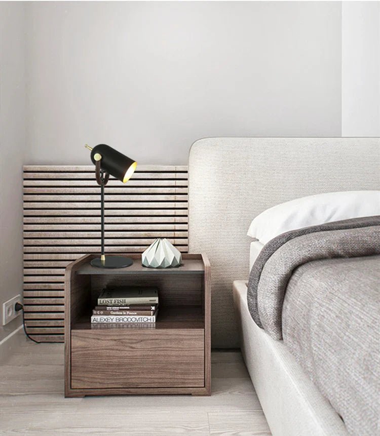 VIZALITE – Moderne Metall-Tischlampe für warmes LED-Umgebungslicht