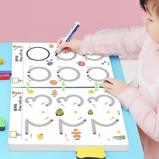 InkyPlay Learning Pad – Wiederverwendbares Lernpad für kreatives Schreiben ohne Bildschirm