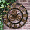 ELORINE - Orologio da parete vintage steampunk