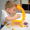 DINOBOARD – Tableau de dessin créatif pour enfants avec set de 12 pièces