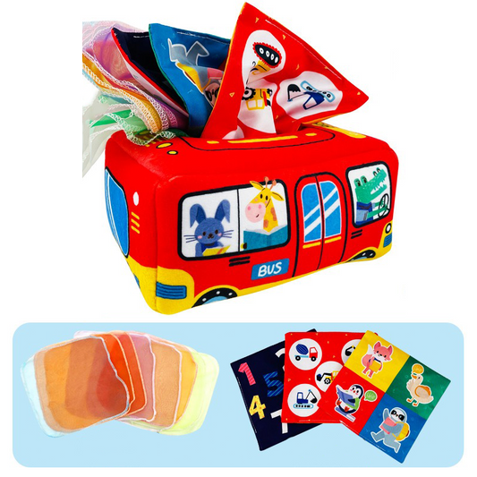 LittleExplorer ontdekkingsdoos – Montessori-speelgoed voor baby's ter bevordering van de zintuigen en motoriek