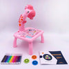 DINOBOARD – Tableau de dessin créatif pour enfants avec set de 12 pièces