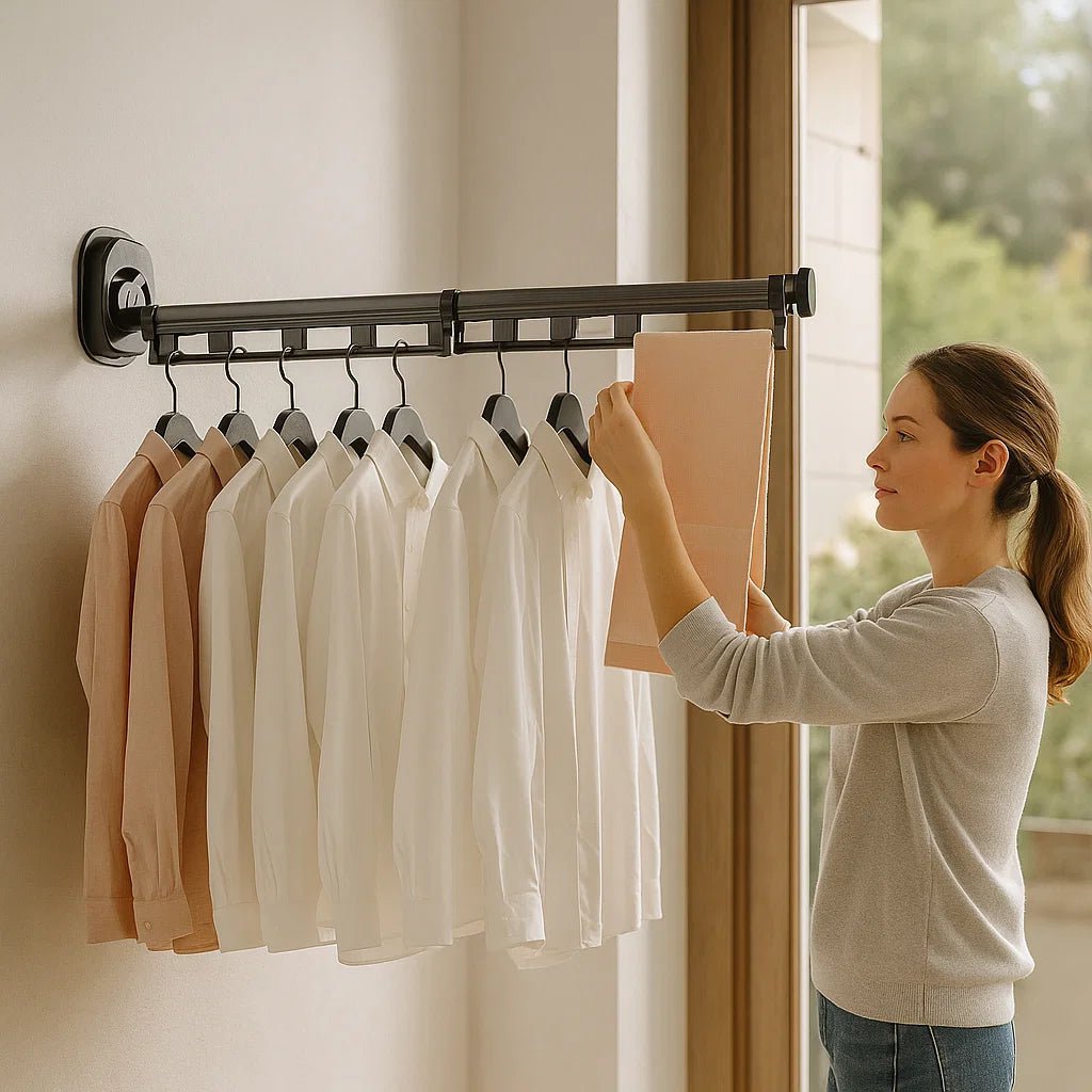 WandLuft Flex – Klappbarer Wäschetrockner für platzsparendes Trocknen