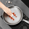 TITAN-PREMIUM PAN – Onbeklede titanium pan voor extreme hitte & levenslang gebruik