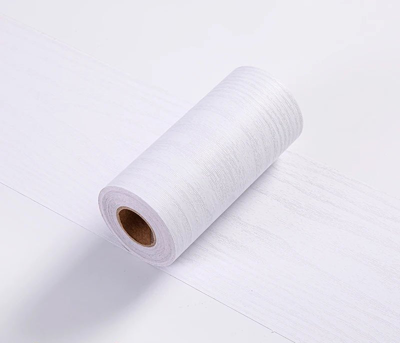 WOODSTRIPE – Listelli in PVC autoadesivi con venatura legno per ambienti eleganti